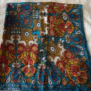 Colorful Paisley Scarf